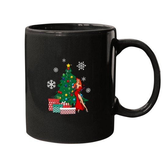 Discover Jessica Rabbit Around The Christmas Tree Mugs