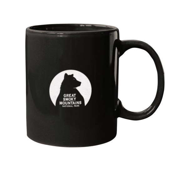 Discover Great Smoky Mountains Black Bear Moon Mugs
