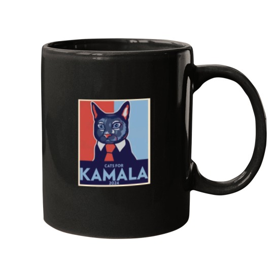 Discover Cats for Kamala 2024 Unisex Mugs