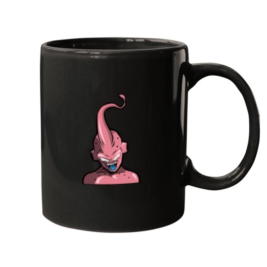 Discover Kid Buu Face Art - Majin Buu dragons Ball Z Mugs