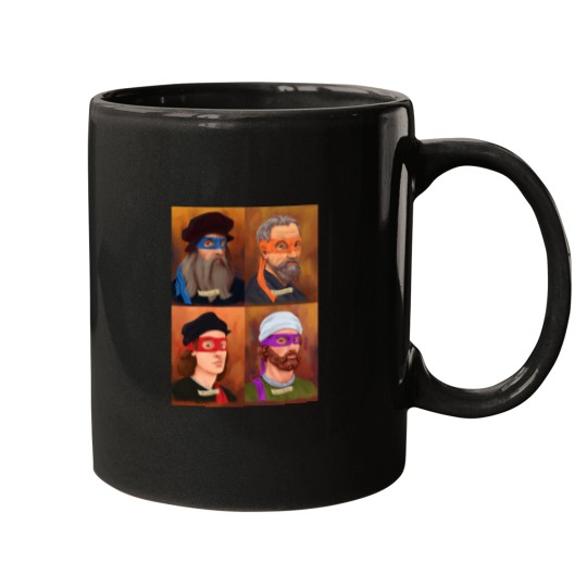 Discover The Renaissance Ninja Artists Mugs