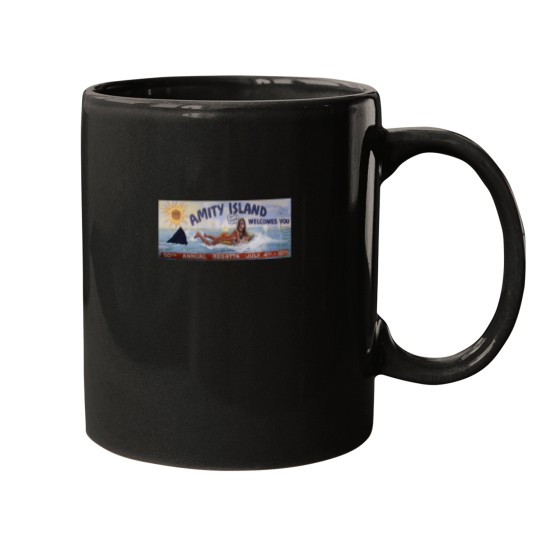Discover Welcome To Amity Island Mugs