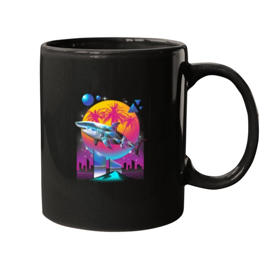 Discover Rad Shark Classic Mugs