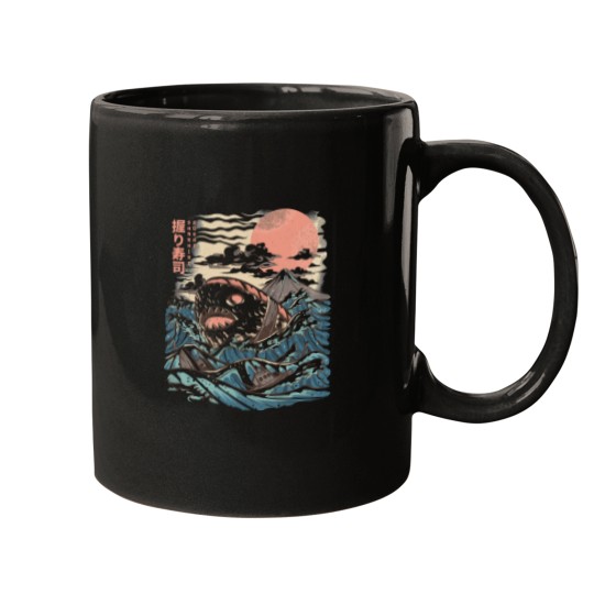 Discover Sharkiri Sushi Classic Mugs