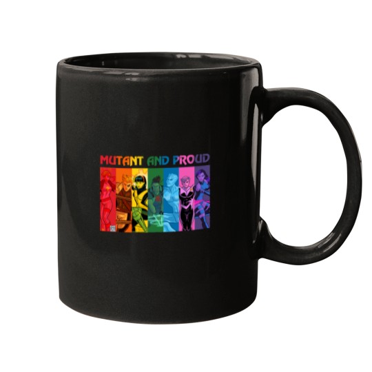 Discover Mutant and Proud Rainbow Mugs