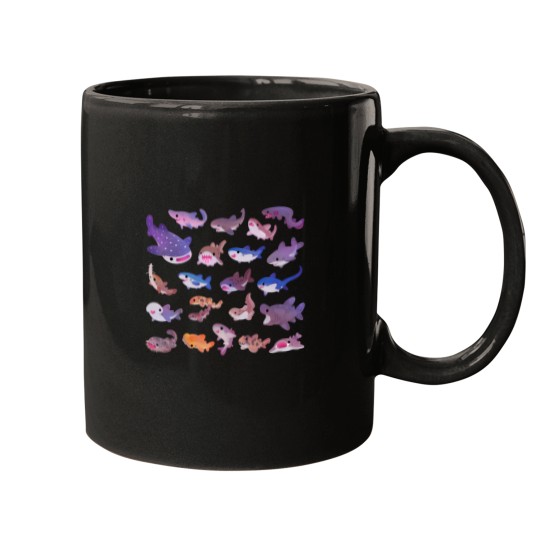 Discover Shark day Classic Mugs