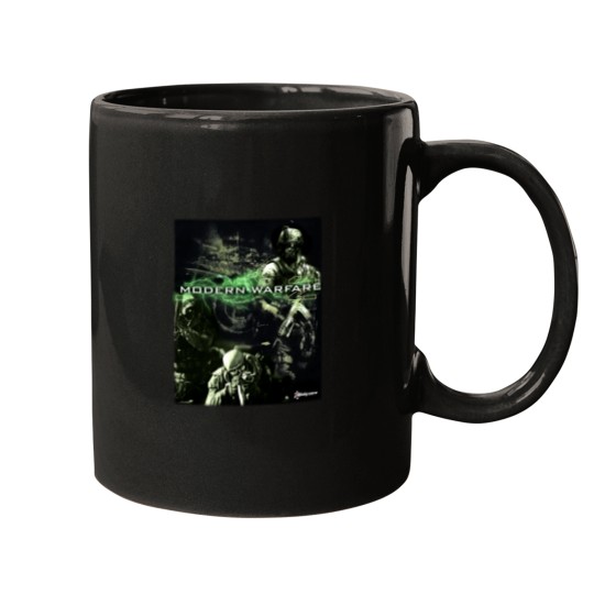 Discover 2009 Call of Duty Modern Warfare 2 IW Promo Vintage Y2K Mugs