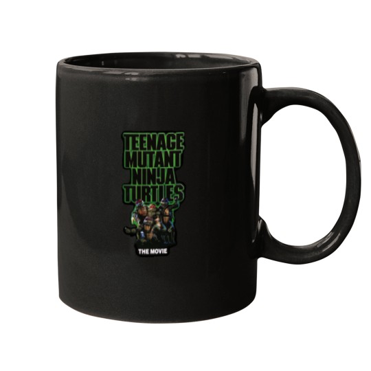 Discover Turtles The Movie 1990 Mugs