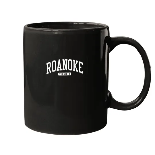 Discover Roanoke Virginia VA College University Style Mugs