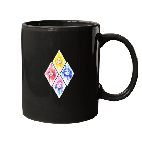 Discover MAMAMOO OT4 Watercolor Painting Mugs