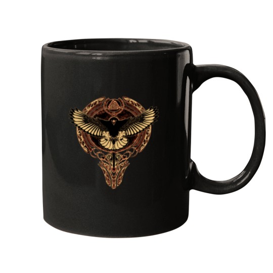 Discover Odins hawk Mugs