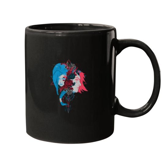 Discover Arcane Jinx and Vi Art Mugs