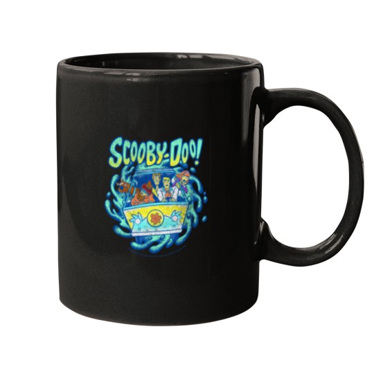 Discover Scooby-Doo Mystery Machine Portal Group Shot Pullover Mugs