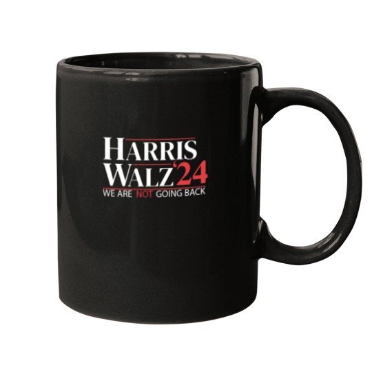 Discover Harris Walz Mugs 2024,We Are Not Going Back Mugs, Kamala Walz Mugs