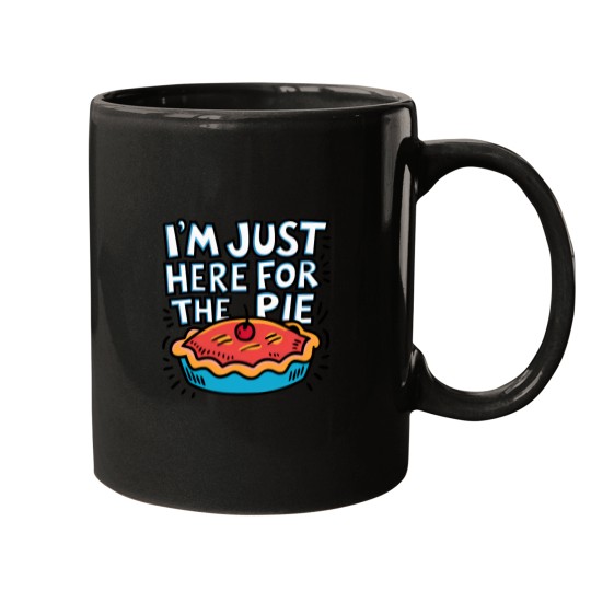 Discover Thanksgiving Funny Pop Art Funny Thanksgiving Pie Vintages Holiday Humor Mugs