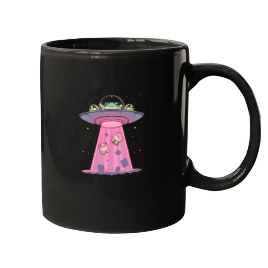 Discover Pastel Goth Kawaii Frogs Beamed By Ufo Aliens Frog Mugs