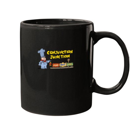 Discover Schoolhouse Rock Conjunction Junction - Conjunction Junction - Mugs