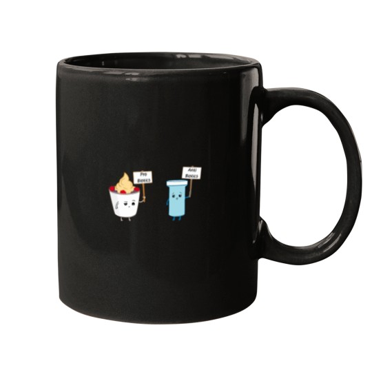 Discover Probiotics vs Antibioticss Mugs