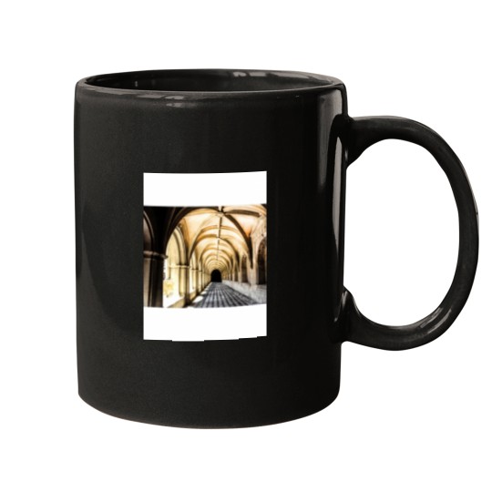 Discover White Marble Hallway European Arches &amp_ Architecture Active Mugs