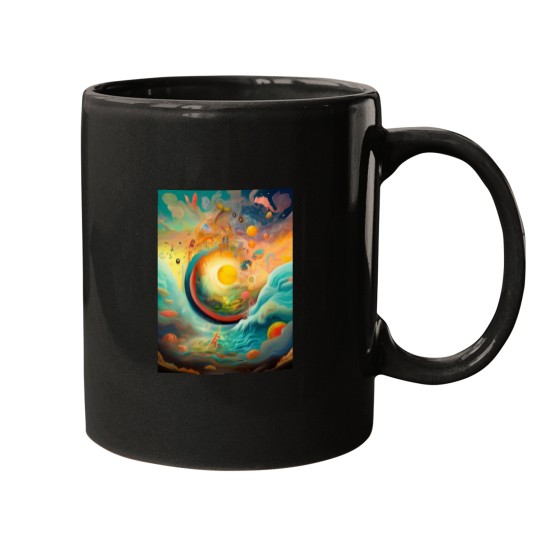 Discover A surreal landscape of dreams born of a restless imagination Mugs