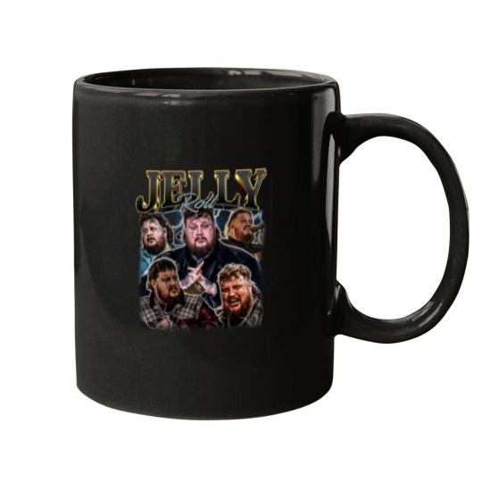 Discover Jelly Roll The Beautifully Broken Tour 2024 Mugs 90S Vintage Concert