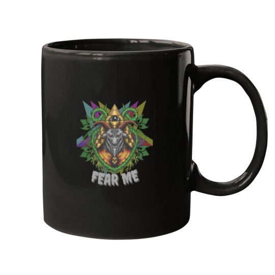 Discover fear me - nyaphomet Active Mugs