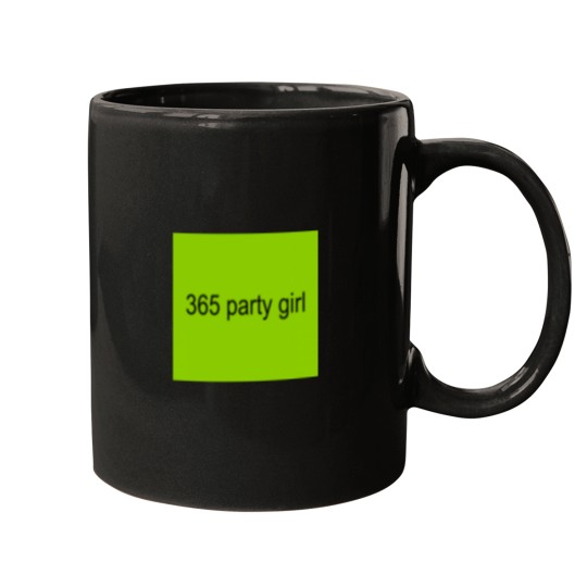 Discover 365 party girl brat Active Mugs