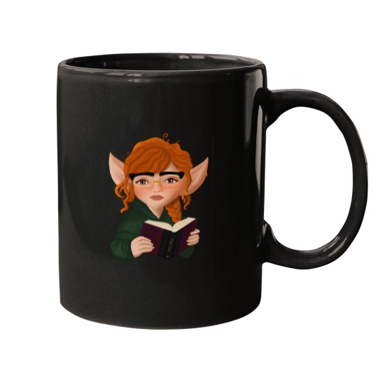 Discover Redheaded Book Goblin Vol. 1 Mugs