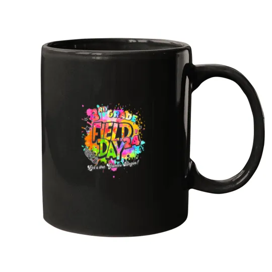 Discover 3rd Grade Field Day 2024 Let The Games Begin Kid Mugs