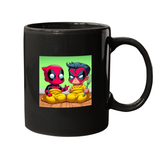 Discover Mutant Babies in Action Mugs