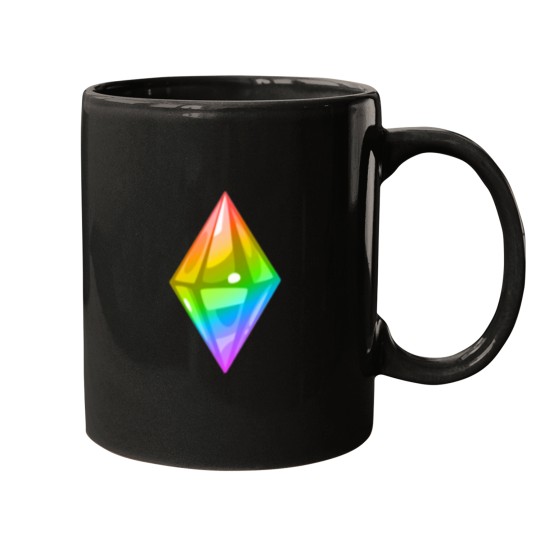 Discover rainbow plumbob Mugs