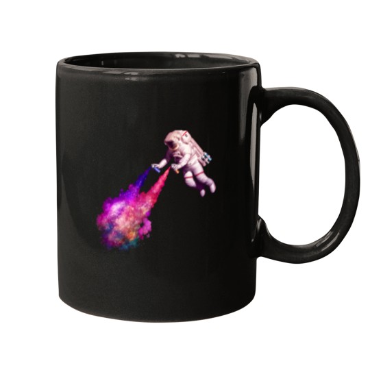 Discover Shooting Stars  The Astronaut Artist Mugs