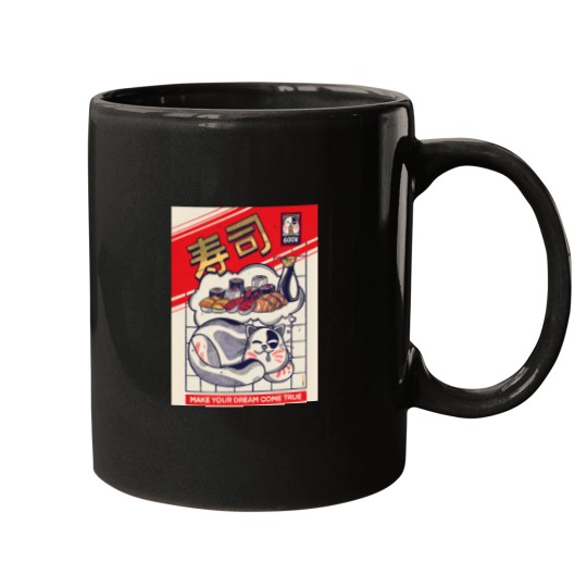 Discover Dreaming About Sushi Mugs