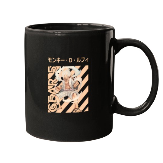 Discover Gear 5 Luffy Character Mugs