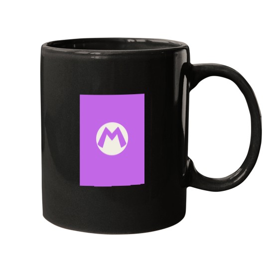Discover letter m purple Graphic Mugs