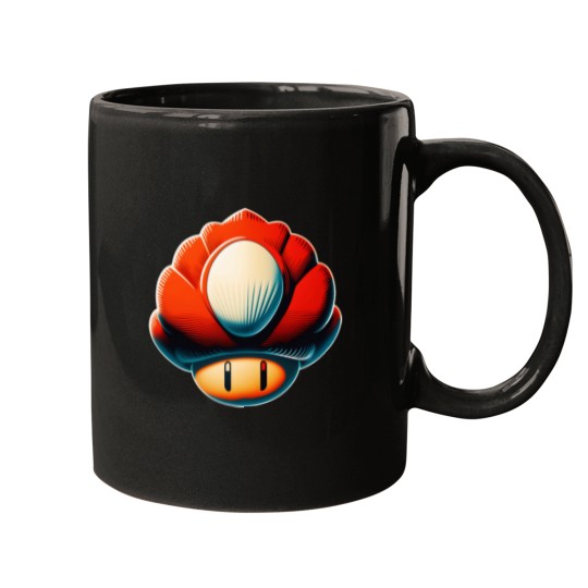 Discover red shell gaming Mugs