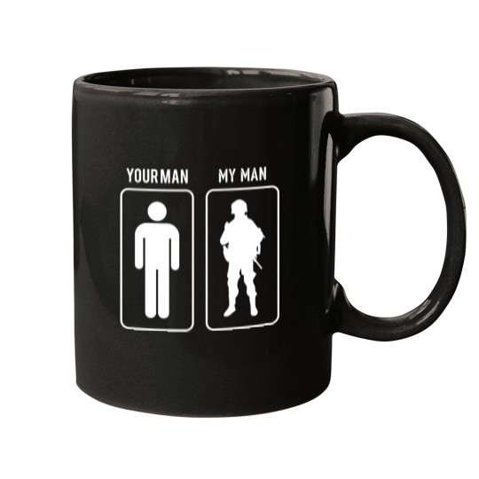 Discover Your Man My Man Military Patriotss And Veteran 4409 Mugs