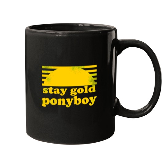 Discover Stay Gold Ponyboy Mugs