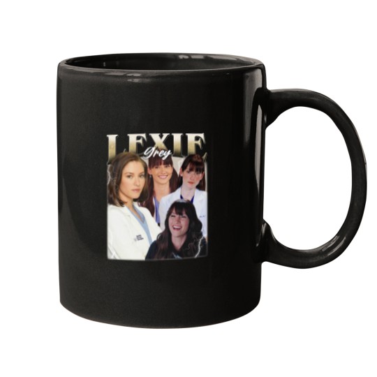 Discover Lexie Grey Vintage Mugs, Gift For Woman and Man Unisex Mugs