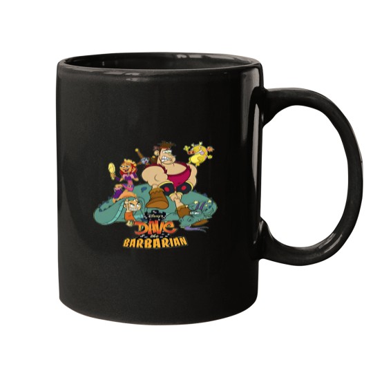 Discover Dave The Barbarian Mugs
