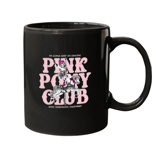 Discover Pink Pony Club Unisex Jersey Short Sleeve Mugs, Chappell Roan Fan Mugs