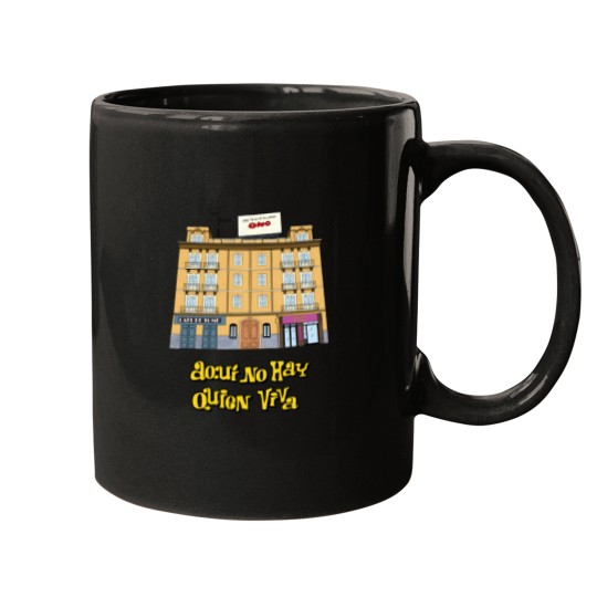 Discover Aqui No Hay Que Viva Edificio Mugs