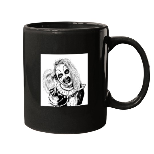 Discover Terrifier 2- The Little Pale Girl Mugs