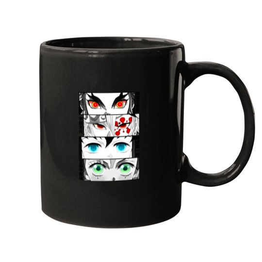 Discover 4 yeux de l&x27;équipe Hashira Mugs