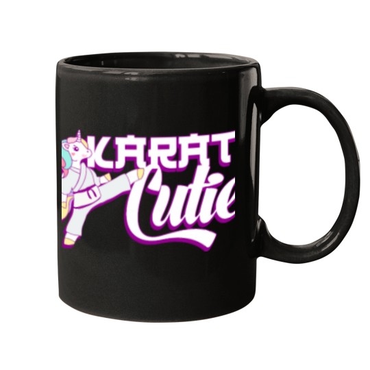 Discover Karate Cutie Cute Martial Arts Magical Unicornss Essential Mugs