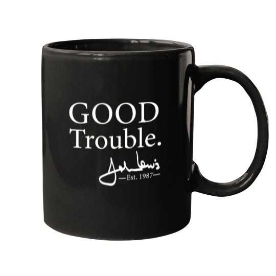 Discover Good Trouble John Lewis Signature Mugs