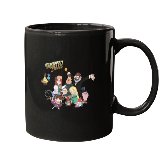Discover Gravity falls characters from gravity falls Mugs