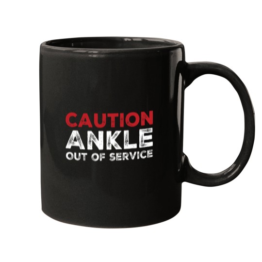 Discover Funny Injury Broken Ankle Mugs