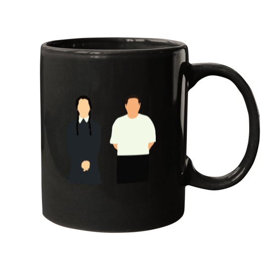 Discover Adams family Sticker Mugs