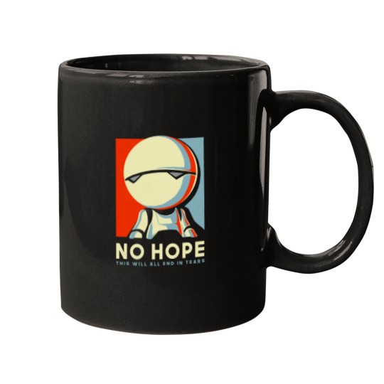 Discover No hope Marvin Funny Votingss Sign Parody Hitchhikers Guide to the Galaxy .1 Mugs
